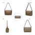 Puzzle Shoulder Bag - Grey